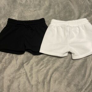 Better / Together XS (1) Black (1) White Drawstring Sweat Shirts